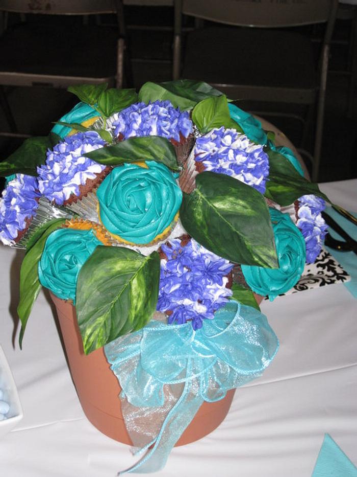 Bridal Shower Cupcake Bouquet! 