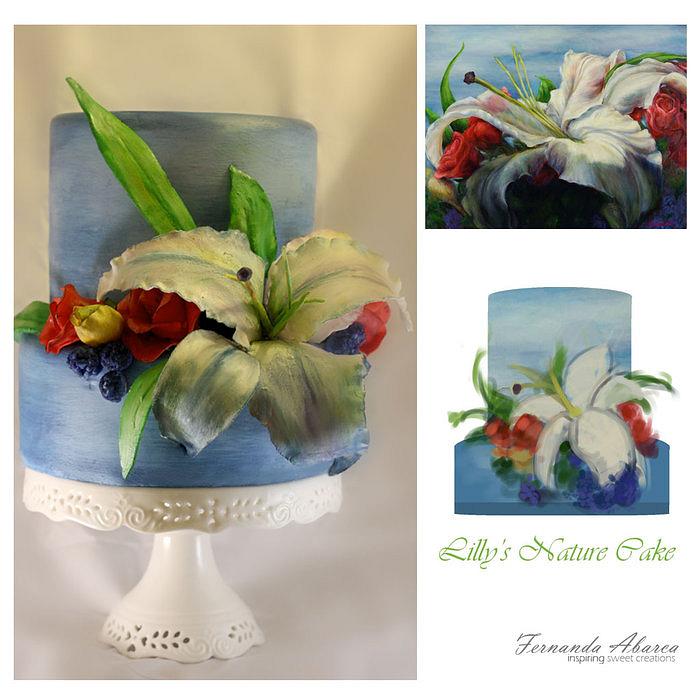 Lilly's Garden Cake