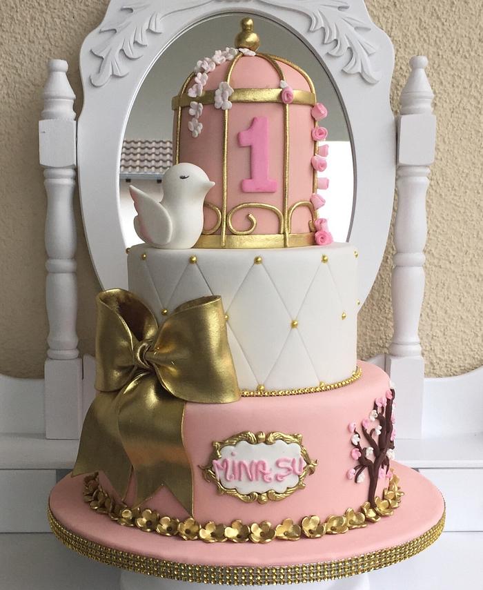 Julie's favorites | Birdcage wedding cake, Vintage wedding cake  decorations, Bird cage cake
