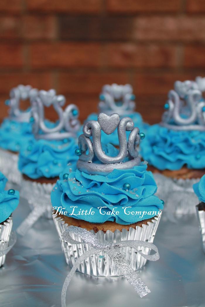Cinderella inspired cupcakes