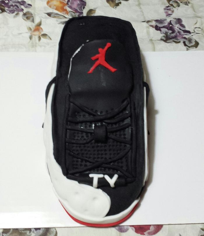 Jordan Basketball Shoe Cake