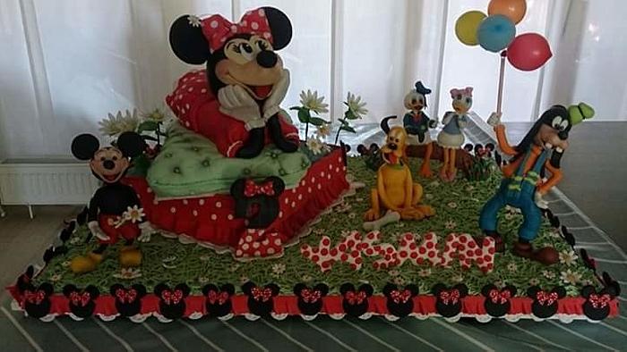 Minnie cake!