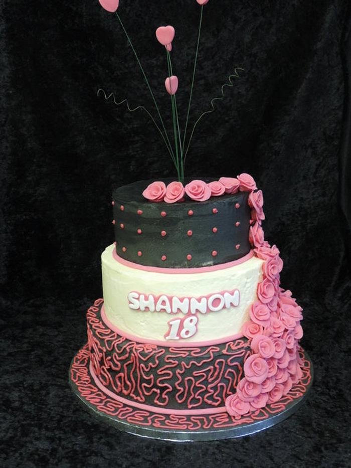 3Tier Birthday Cake