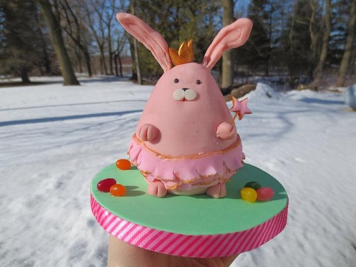 Princess Bunny - Decorated Cake by JulieFreund - CakesDecor