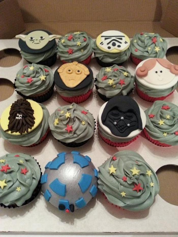 Star wars inspired Cupcakes