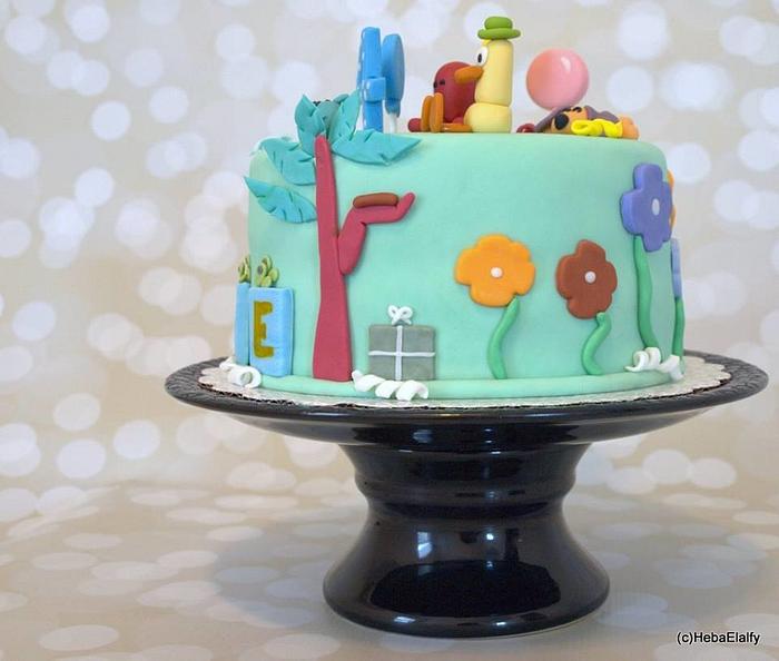 Pocoyo birthday cake