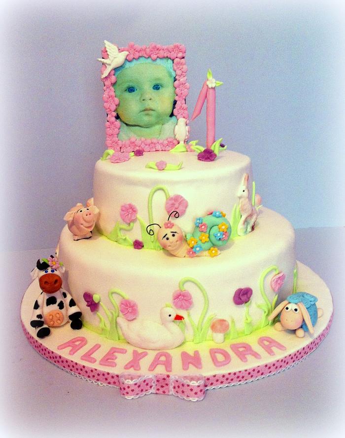 baby cake - Decorated Cake by Nesi Cake - CakesDecor