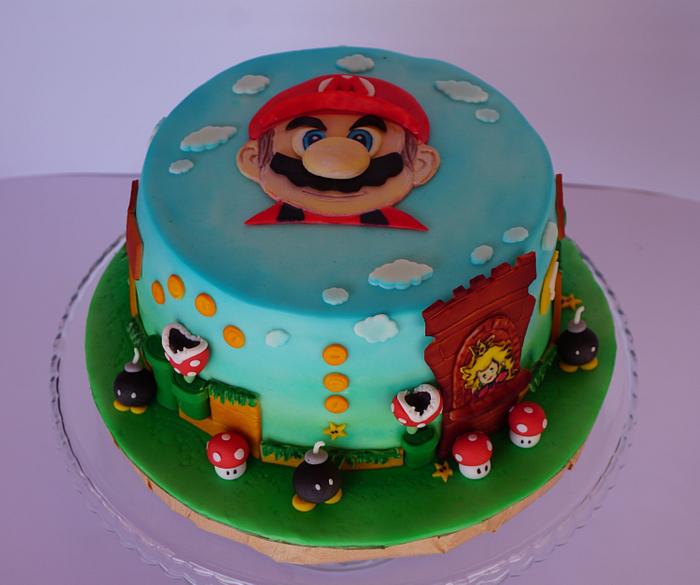 Super Mario cake