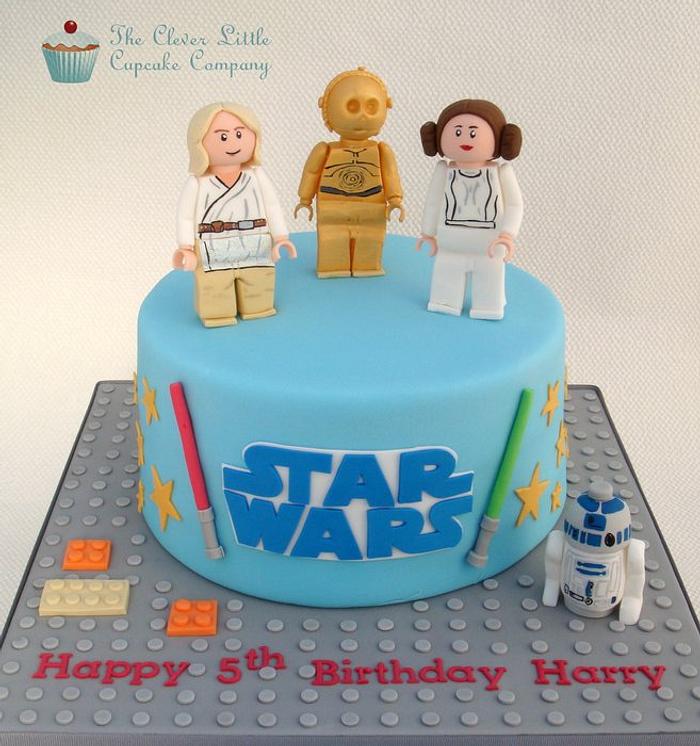 Lego Star Wars Cake
