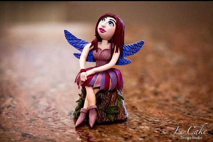 Fairy from the Celtic Cakers collaboration "Away with the fairies"
