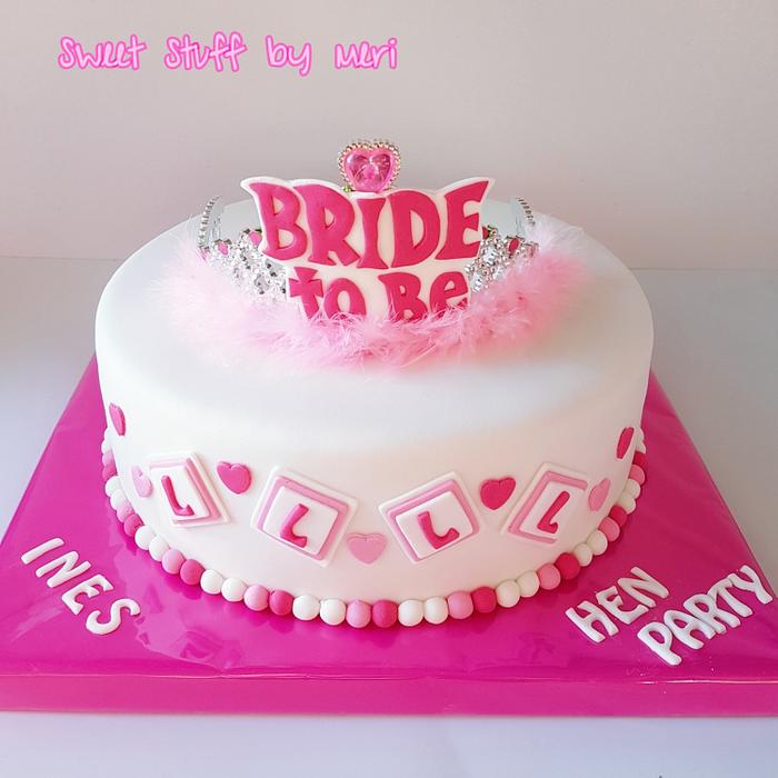 Bachelorette party cake