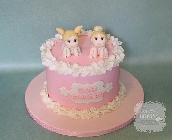 Sisters Birthday Cake