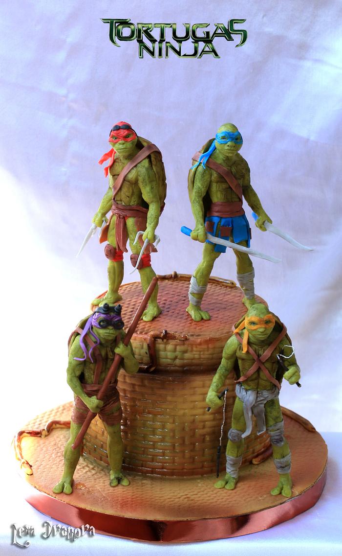 Cake "Teenage Mutant Ninja Turtles"