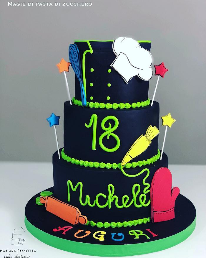 Cake for chef