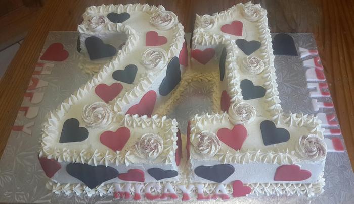  21st Birthday Cake