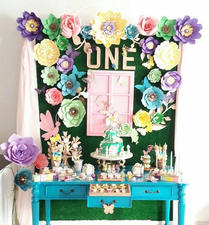 Butterfly theme Sweet table
