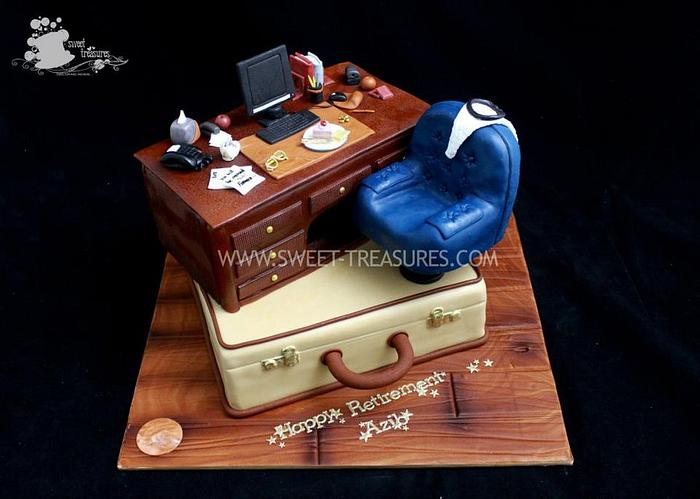 Retirement Cake ( Office Retirement)