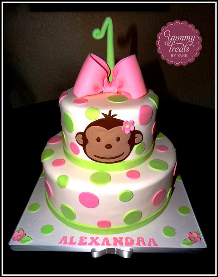 Monkey Mod Cake!