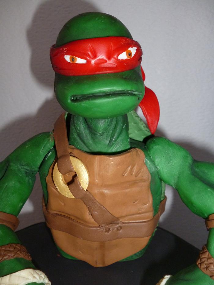 Raphael Ninja Turtle Cake