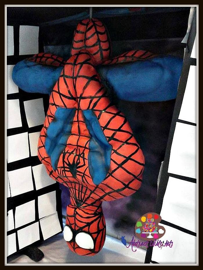 Upside-Down Spiderman!!