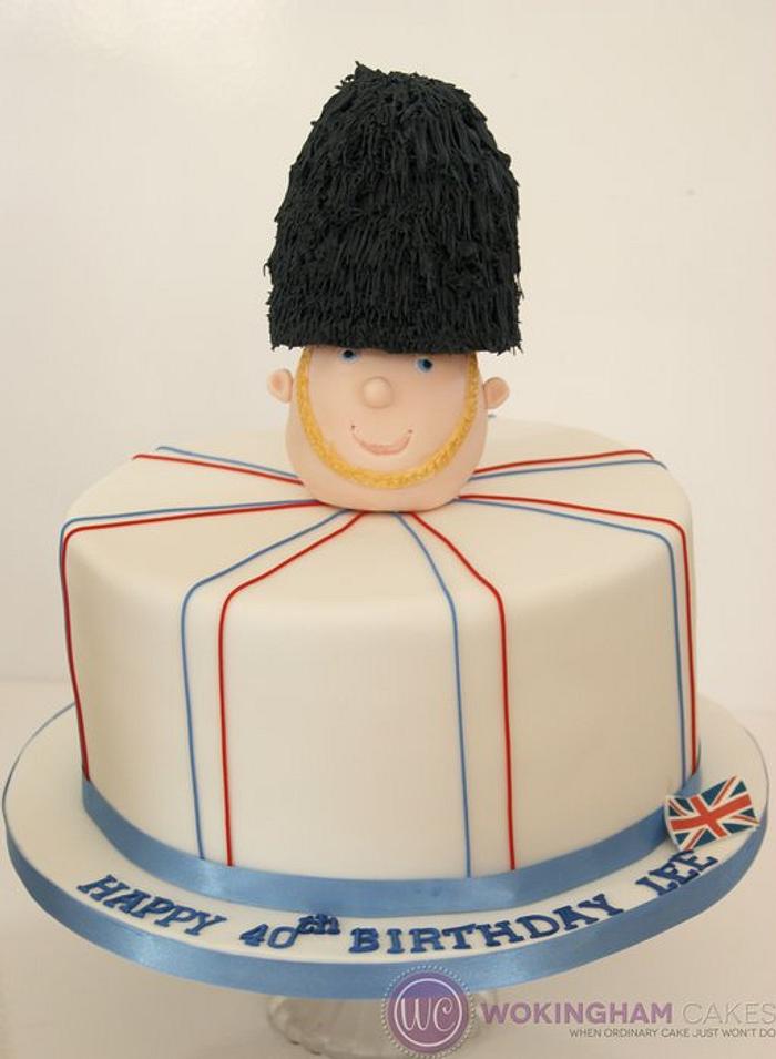 British Guardsman Cake