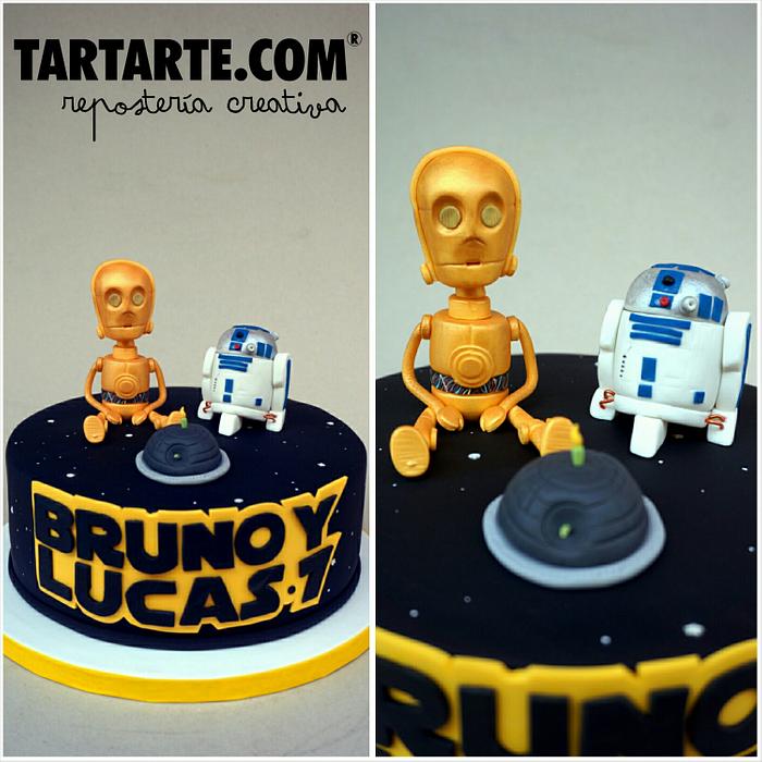 Star Wars Cake for twins