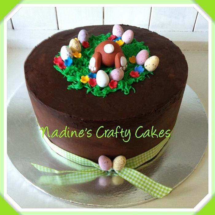 Last minute Easter cake