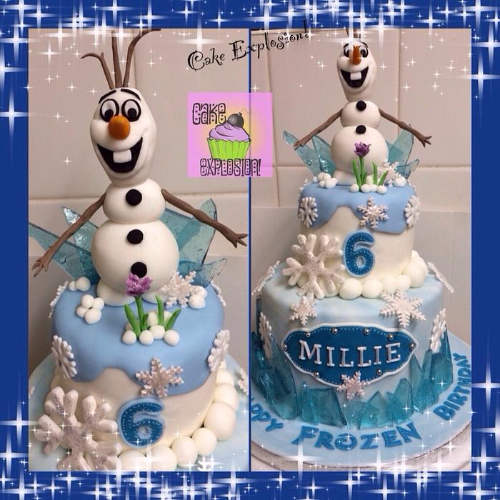 Olaf the snowman from Disney's Frozen