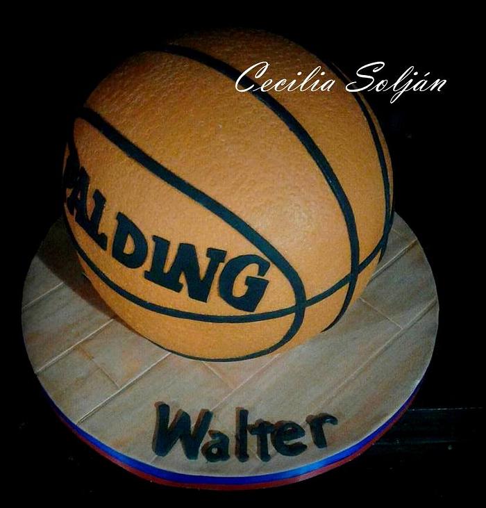 Walter Herrmann Basketball cake 