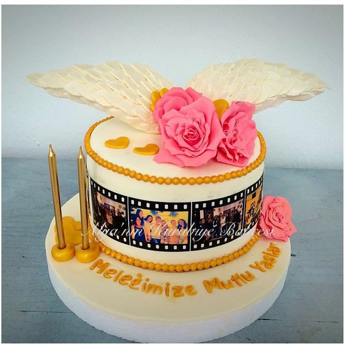My angel cake