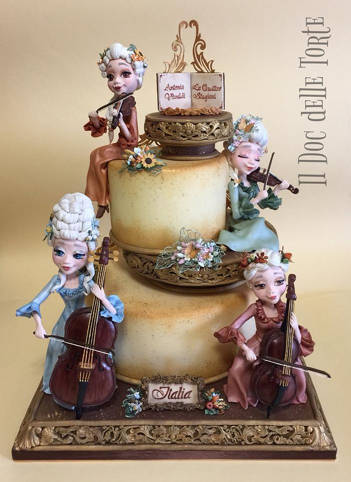 Vivaldi - The Four Seasons cake