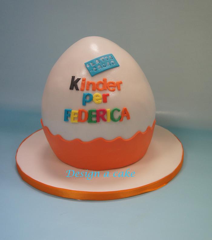 Kinder ego cake