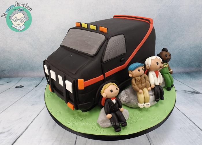 3D the A-team cake
