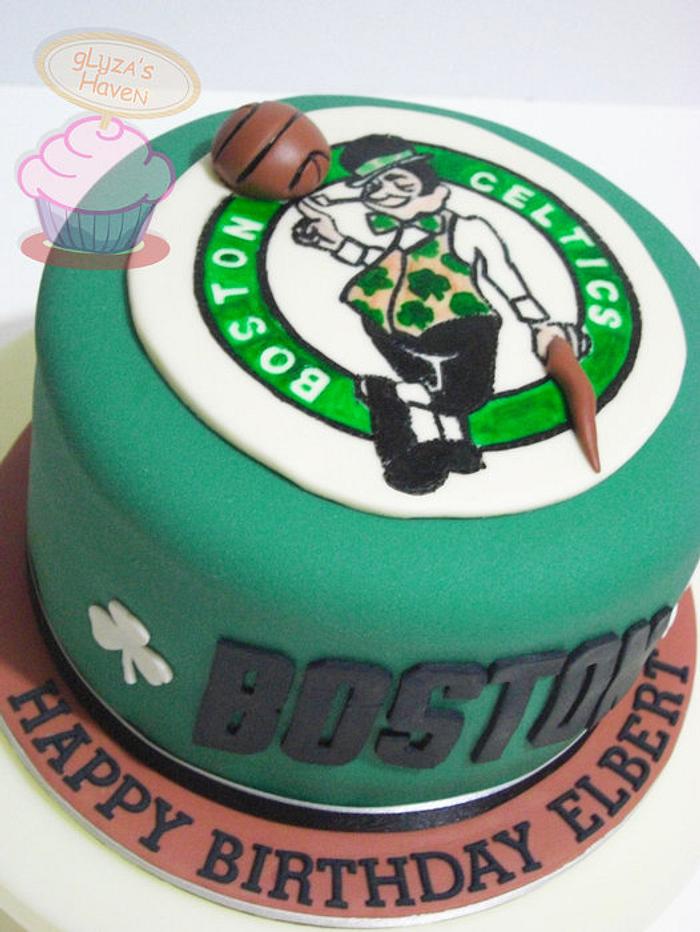 Boston Celtics Cake
