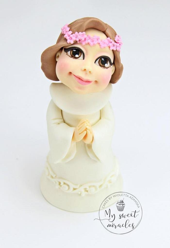 first communion cake topper