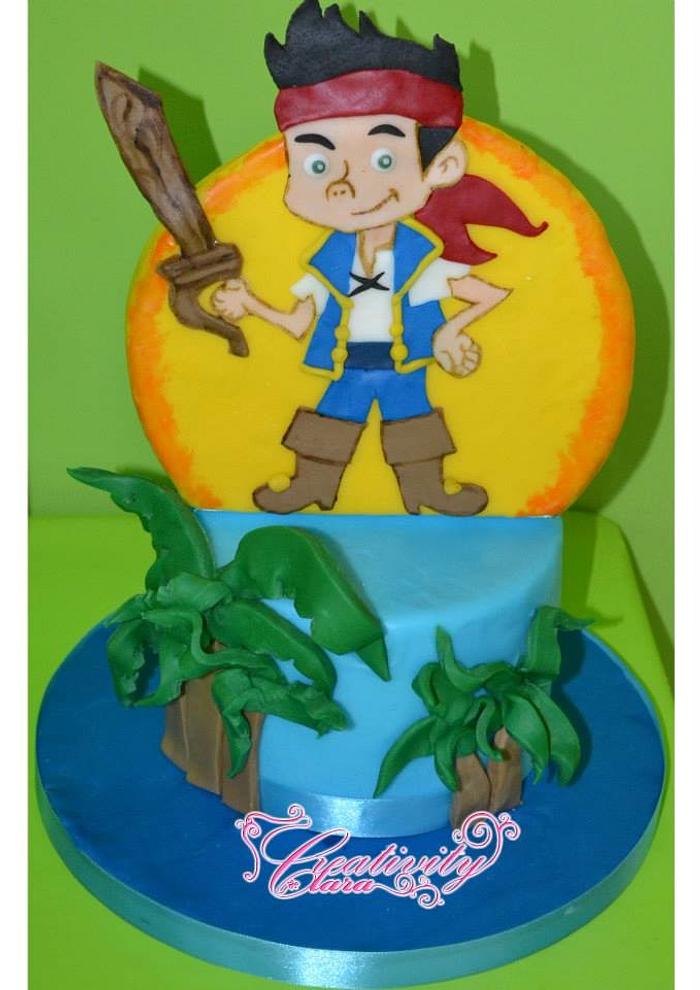 Jake and the never land pirates cake