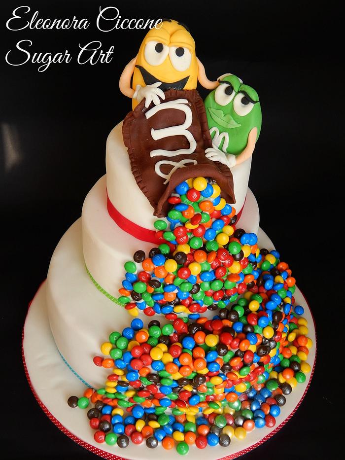 My M&M's cake!!