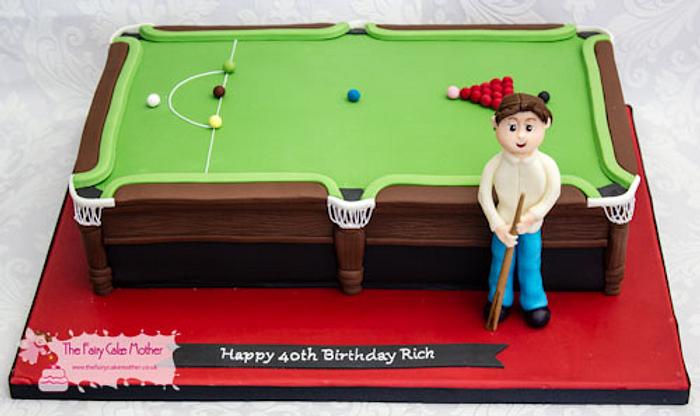 Snooker Cake