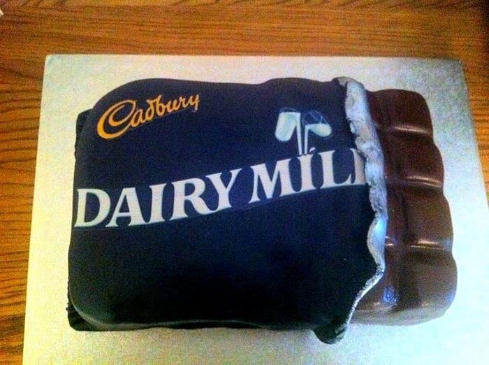 Dairy milk cake