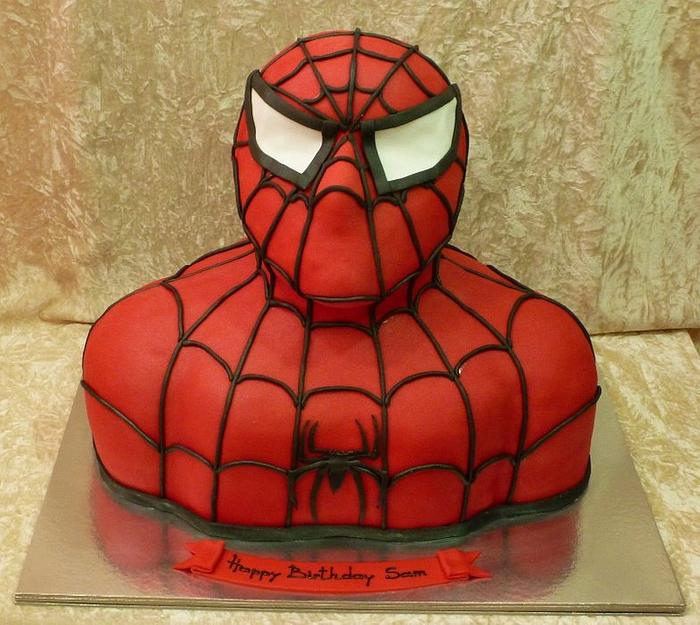 spiderman cake and mini cakes | From The House of Cakes Duba… | Flickr