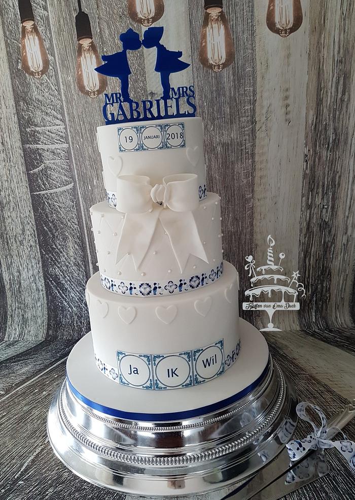 Dutch wedding cake