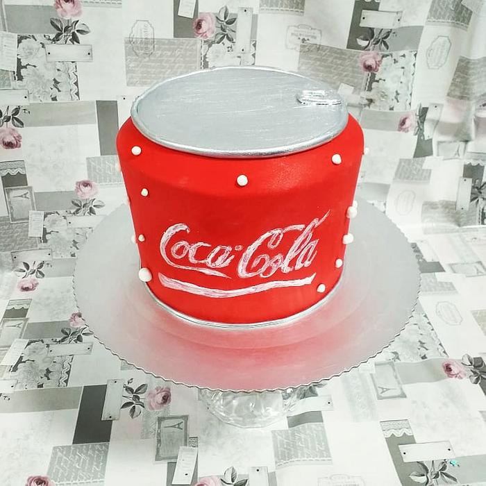 3D Coca Cola cake