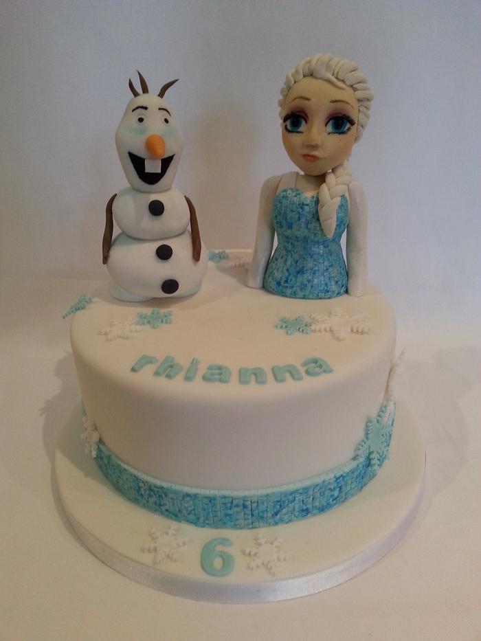 Frozen cake