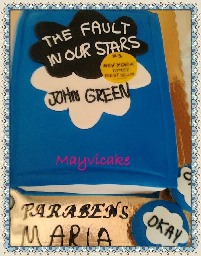 The fault in our stars cake