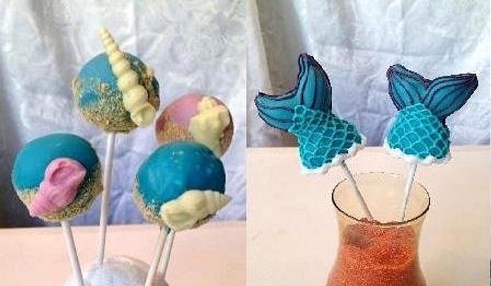 Cakepops mermaid