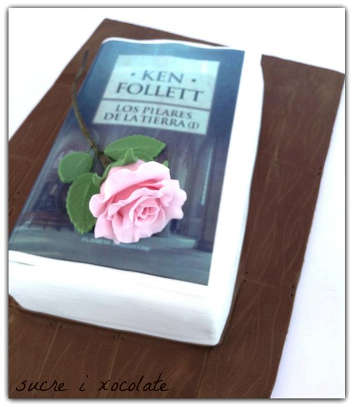 Ken Follet book cake