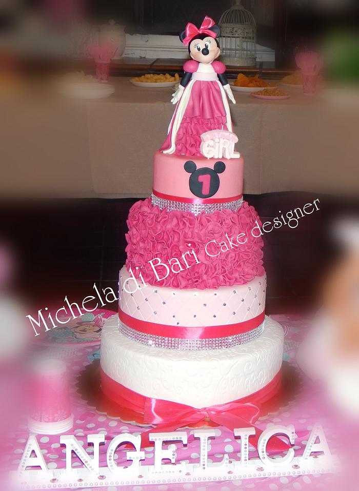 Minnie mouse cake ♥