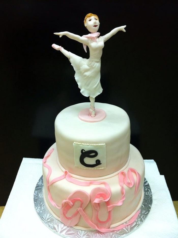 Beautiful Ballerina Cake