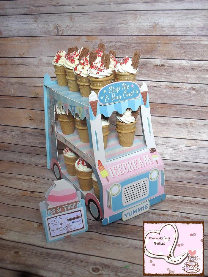 Ice cream cupcakes!
