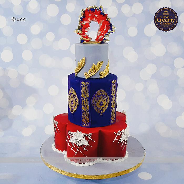 Majestic - Royal wedding cake. 